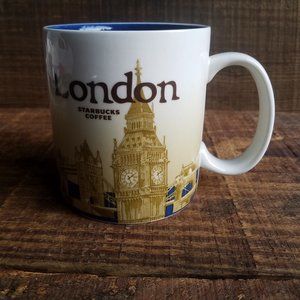 STARBUCKS London Global Icon Big Ben Mug